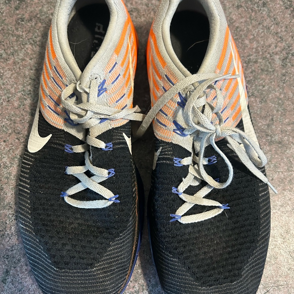 Nike Men’s Athletic Shoes - Black, Orange & Gray